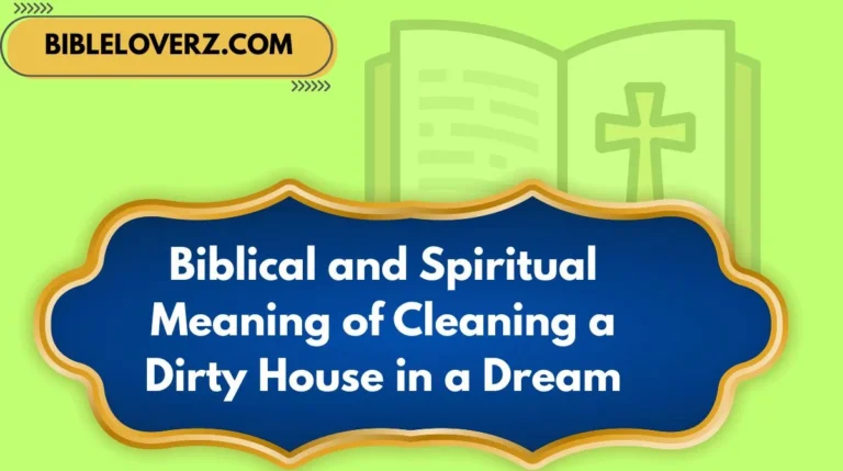 Biblical and Spiritual Meaning of Cleaning a Dirty House in a Dream