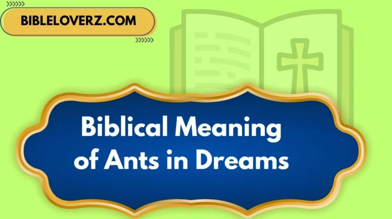 Biblical Meaning of Ants in Dreams