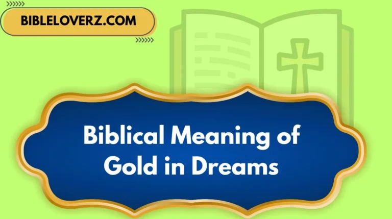 Biblical Meaning of Gold in Dreams