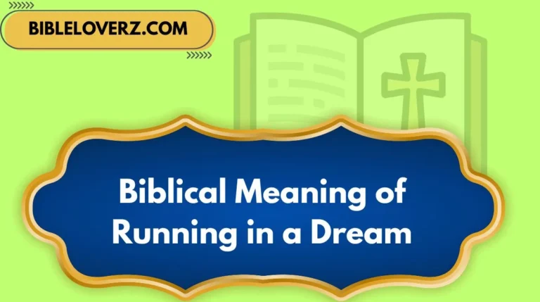 Biblical Meaning of Running in a Dream