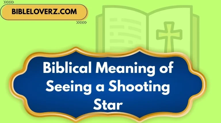 Biblical Meaning of Seeing a Shooting Star