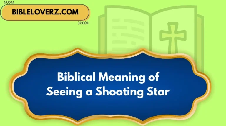 Biblical Meaning of Seeing a Shooting Star