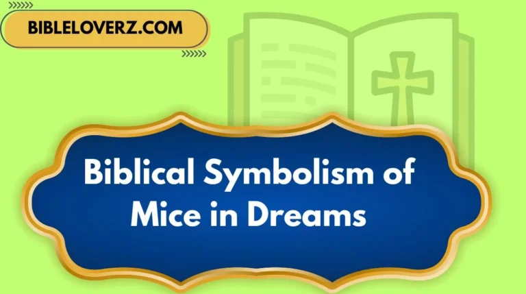Biblical Symbolism of Mice in Dreams