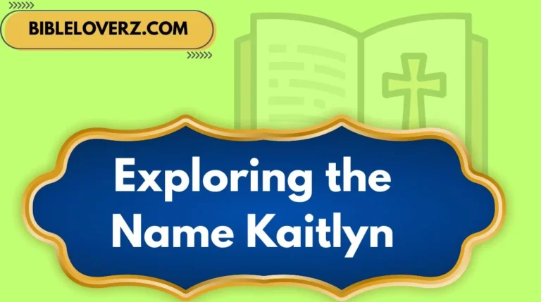 Exploring the Name Kaitlyn