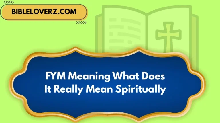 FYM Meaning What Does It Really Mean Spiritually?