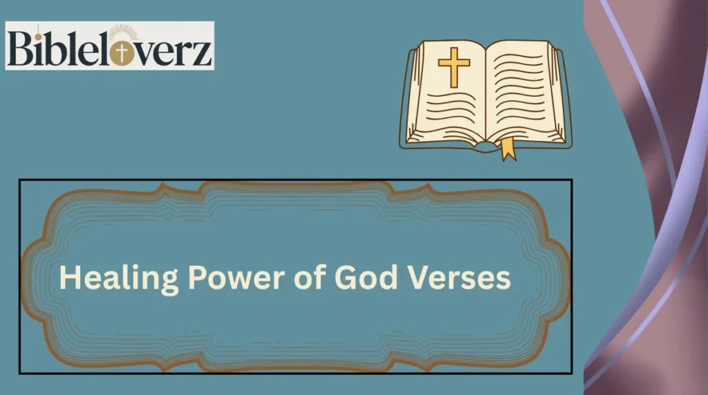 Healing Power of God Verses