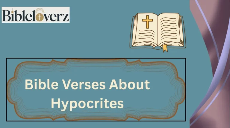 Bible Verses About Hypocrites