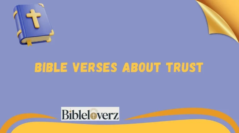 Bible Verses About Trust