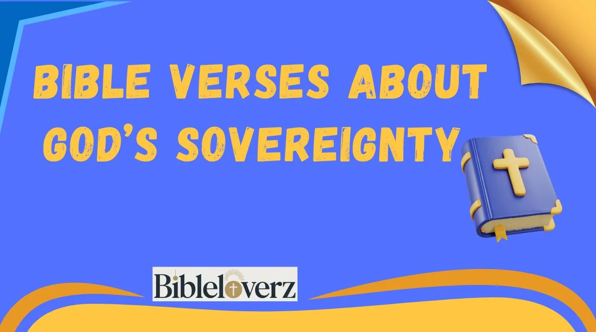 Bible Verses About God’s Sovereignty