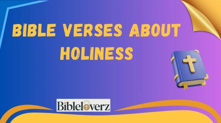 Bible Verses About Holiness