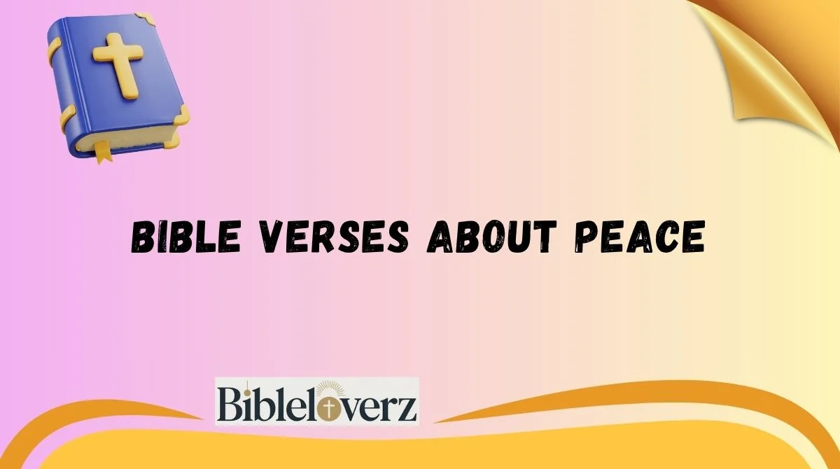 Bible Verses About Peace